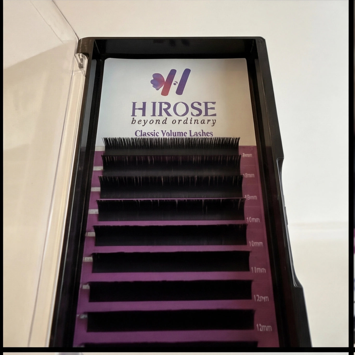 Classic Volume Lashes 0.07 D Mix – dettaglio fibra singola – CN Professionals