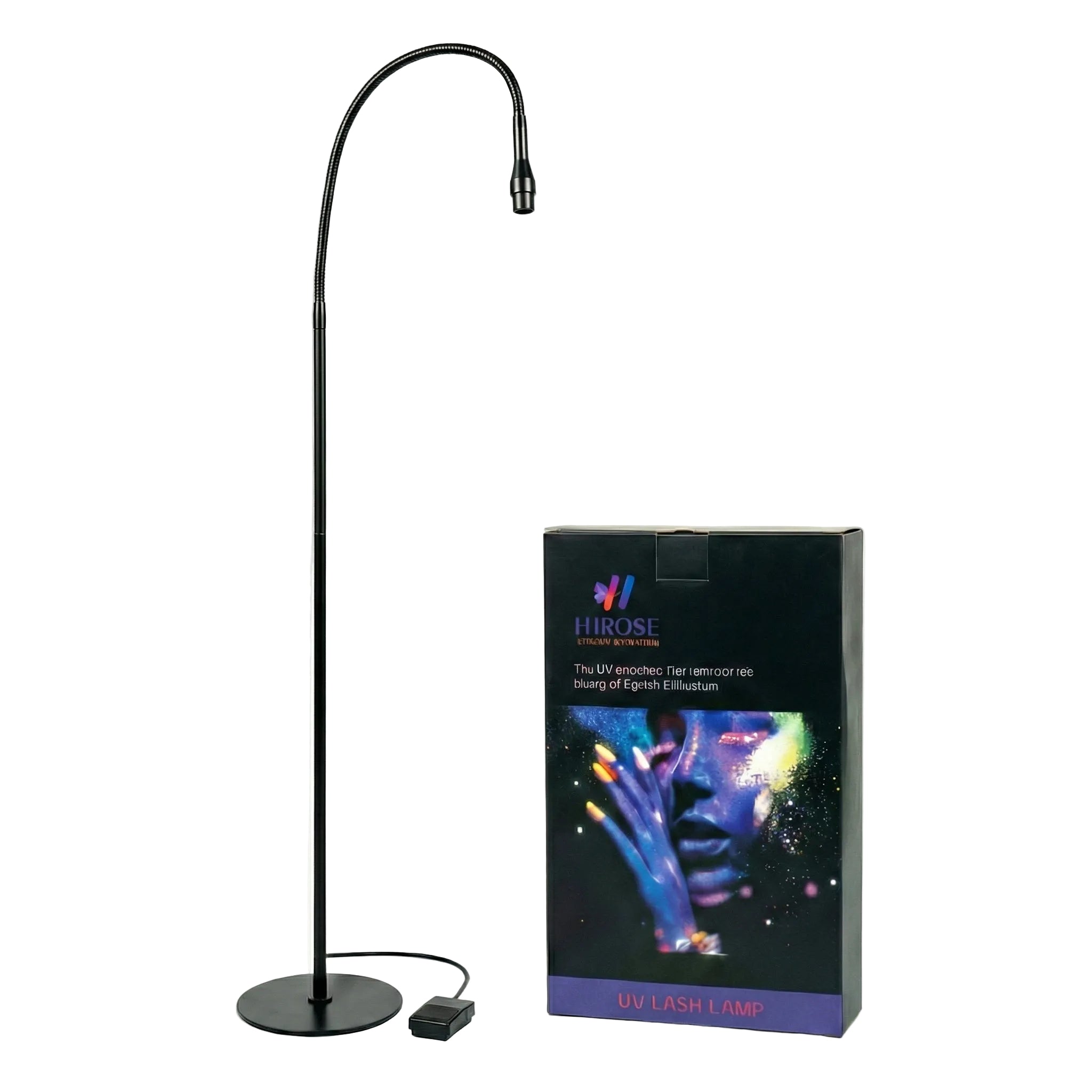 Lampada LED UV HIROSE per extension ciglia – prodotto principale – CN Professionals