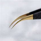 Pinzetta Professionale Punta Curva HIROSE – dettaglio 2 – CN Professionals