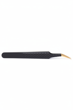 Pinzetta Professionale Punta Fine Curva HIROSE – vista posteriore – CN Professionals