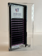 Extension ciglia Easy Fanning Hirose curvatura C mix – confezione trasparente vista frontale