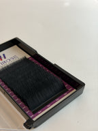 Flat Lashes cachemire 0.15 curvatura L – vassoio sdraiato vista alto – CN Professionals