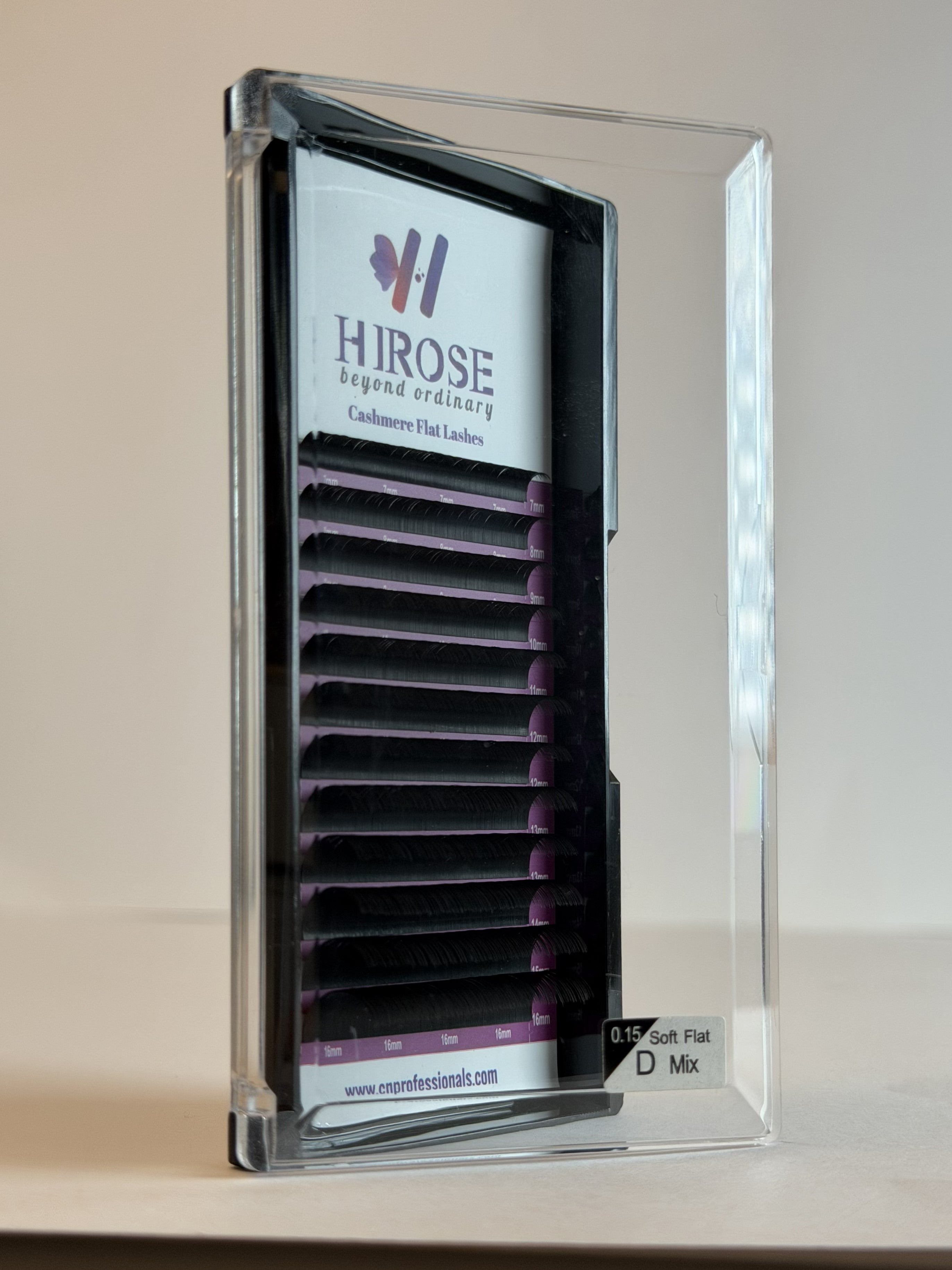 Extension ciglia Cashmere Flat Lashes HIROSE | One to One C, D e L