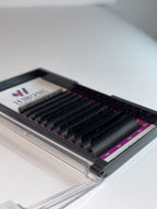 Flat Lashes cachemire 0.20 curvatura D – vassoio sdraiato – CN Professionals