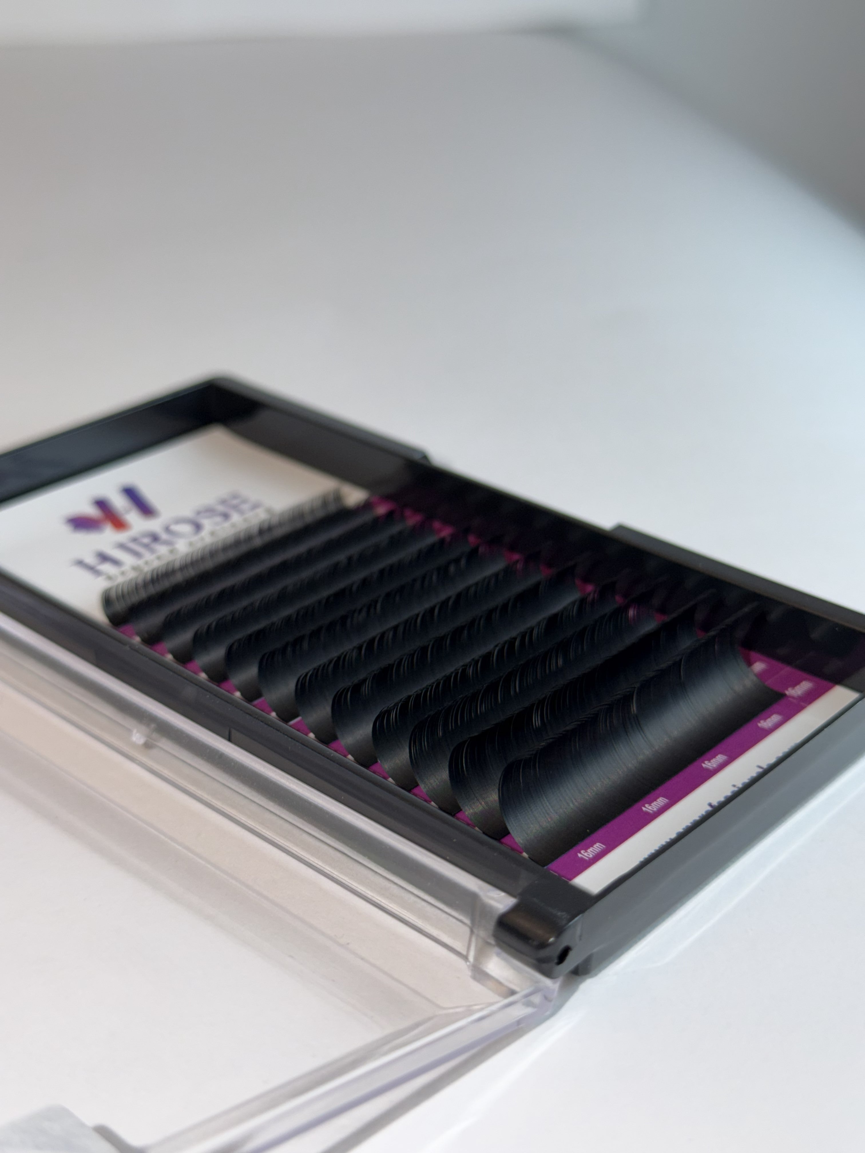 Flat Lashes cachemire 0.20 curvatura D – vassoio sdraiato – CN Professionals