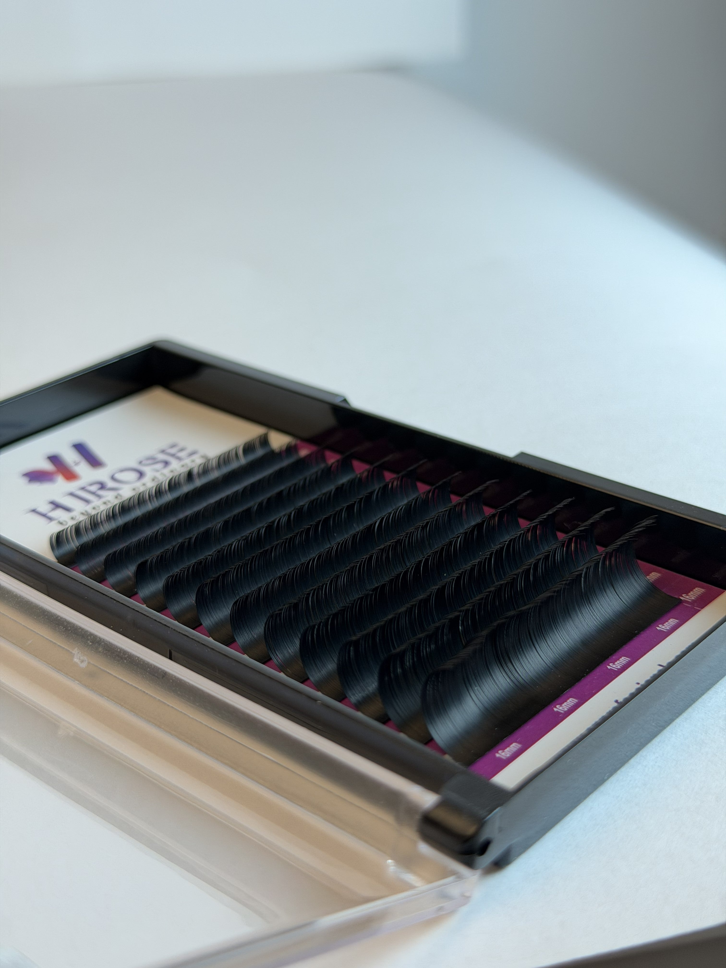 Flat Lashes cachemire 0.15 curvatura D – vassoio laterale – CN Professionals